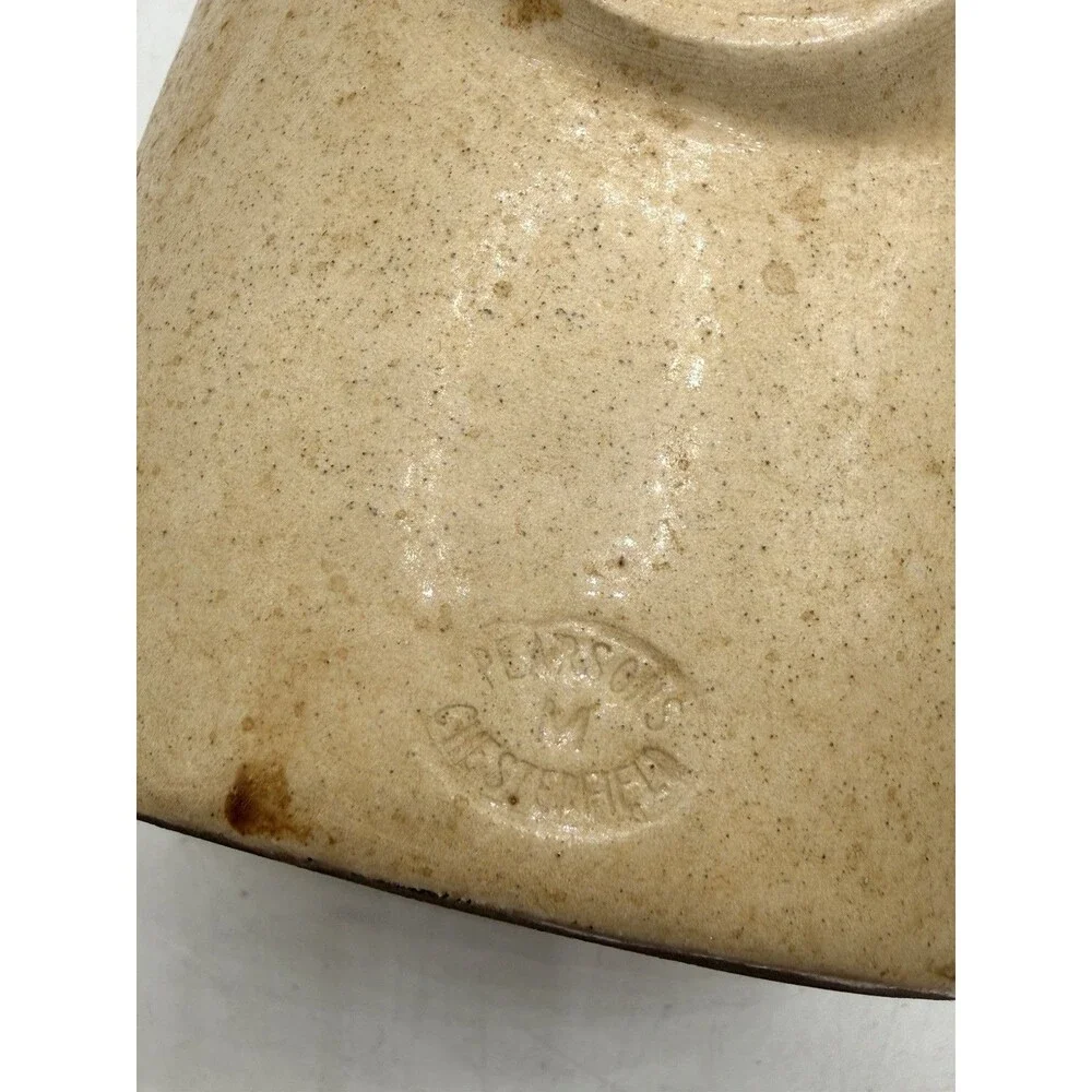 Antique Stoneware Pearson Chesterfield Bed Carriage Foot Warm Hot Water Bottle